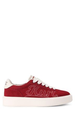 Kurt Geiger Albion Retro Low Top Sneaker in Red at Nordstrom, Size 10.5