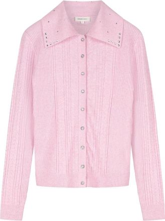 Fab By Fabienne Chapot Nova Cardigan - Dames - Vesten - Roze - S - Katoen - Truien & Vesten