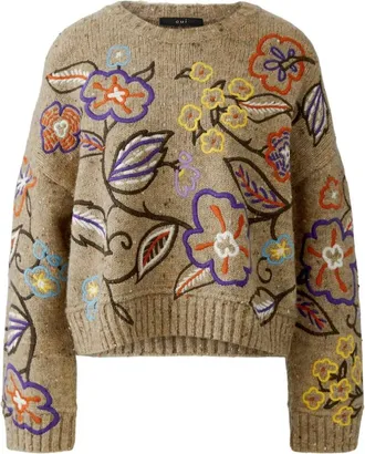 Oui Donna, Maglie, Marrone, L, new