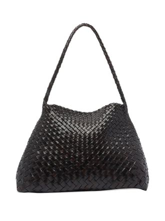 Dragon Diffusion Santa Maria woven leather tote bag - women - Buffalo Leather - OS - Brown
