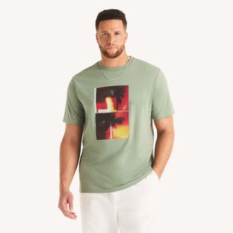 Nautica Big & Tall Do Less Graphic T-Shirt