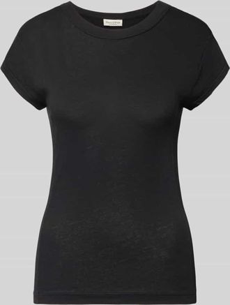 Marc O'Polo Slim Fit T-Shirt aus reiner Baumwolle in Black, Gr&ouml;&szlig;e XXL