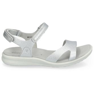 Ecco Ecco Cruise II 821883 Nubuck Leather Womens Slingbacks Sandals - Pure Silver - Size:UK 6.5-7