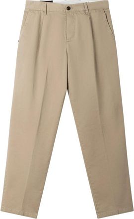 White Sand Sammy Pant - Heren - Chinos - Beige - M - Katoen - Broeken