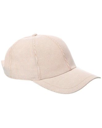 Bruno Magli Stripe Baseball Cap