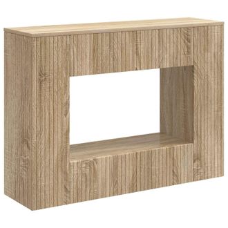 vidaXL Mesa Consola Roble Sonoma 101 X 29 X 74 Cm Madera De Ingenier&iacute;a Vidaxl