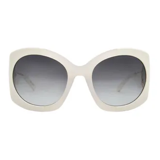 Marc Jacobs Grey Azure Oval Ladies Sunglasses MARC 722/S 0SZJ/GB 56