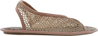 Ferragamo Ferragamo Anio Mesh Slingback Sandals, Size 7 C
