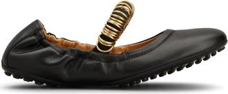 Tod's Zwarte platte schoenen - Dames - Ballerinas - Zwart - 36 EU - Schoenen