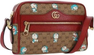 Gucci Pre-owned Cross Body Bags, female, Beige, Size: ONE SIZE Pre-owned Plastic Cross Body Bag
