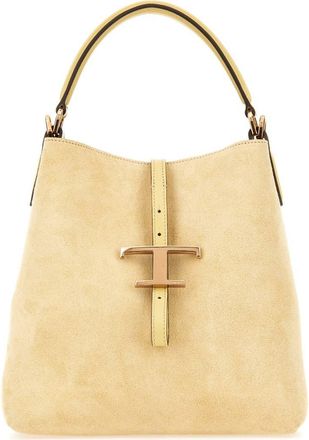 Tod's Leather Handbag in Crema Chiaro/Flan at Nordstrom