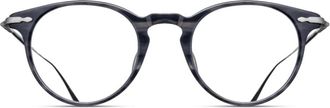 Matsuda M2056 Eyeglasses - unisex - Brillen - Zwart - 47 MM - Accessoires