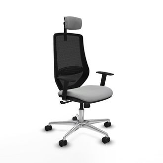 Piqueras y Crespo Piqueras Y Crespo Mardos Silla De Oficina Gris Claro Ergon&oacute;mica