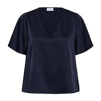 Saint Tropez Donna, Camicette, Blu, XL, new