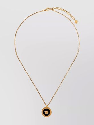 Versace medusa pendant necklace