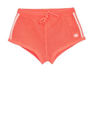 adidas Originals Crochet Shorts Rosso