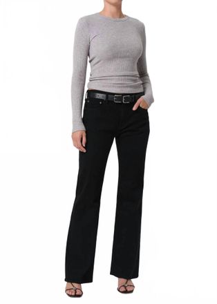 Citizens Of Humanity Genova Low Rise Boot Jeans In Starless