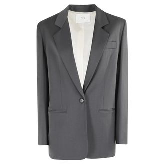 Tela Jassen, Dames, Grijs, S, Diver Jacket