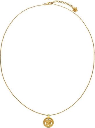 Versace Medusa 95 Greca Engraved Necklace