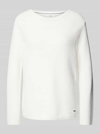 Brax Brax Strickpullover mit Strukturmuster Modell Lesley in Offwhite, Gr&ouml;&szlig;e 42