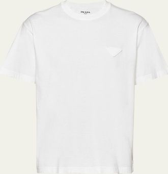 Prada Mens Jersey Conceptual Logo T-Shirt