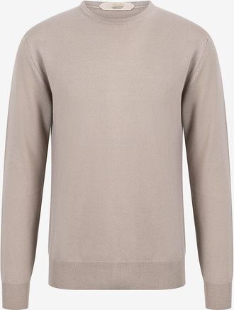 Aur&eacute;lien Feiner Rundhalspullover aus Cashwool