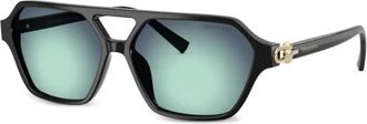 Tiffany & Co. Tf 4264U Zonnebrillen - Dames - Zonnebrillen - Zwart - 58 MM - Accessoires