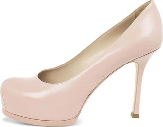 Saint Laurent Pumps in pelle con tacco - Rosa