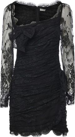 Alessandra Rich Mujer, Vestidos, Negro, Talla: S