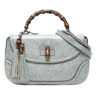 Gucci Pre-owned Handbags, female, Gray, Size: ONE SIZE Pre-owned Handbag