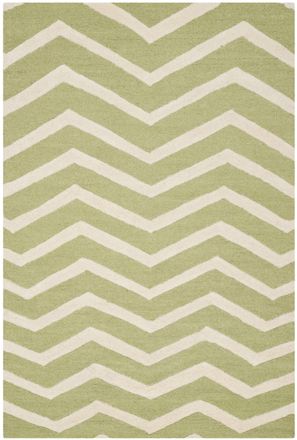 Safavieh Alfombra lana verde/neutrale 122 x 183 cm