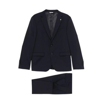 Manuel Ritz Pak - Heren - Business pakken - Blauw - 2XL - Kostuums
