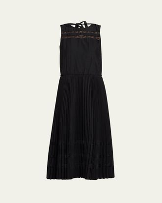 3.1 Phillip Lim Pleated A-Line Midi Dress