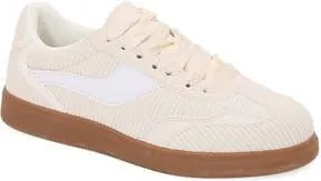 Berness Corduroy Lace Up Sneaker in Beige at Nordstrom Rack, Size 11