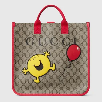 Gucci Kids - GG Tote Bag With Print, Beige, GG Canvas