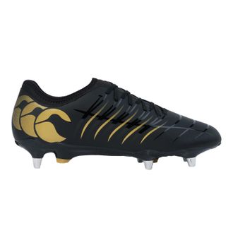 Canterbury Of New Zealand Unisex Adult Phoenix 2.0 Team Leder Soft Ground Rugby Laarzen (Zwart)