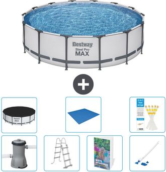 Bestway Piscina Bestway Steel Pro Max Redonda - 427x122 Cm - 8-piezas S616