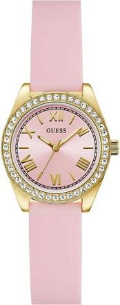 Guess Timeless Watch - Dames - Accessoires - Geel - Maat: ONE Size