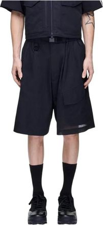 adidas UT Wideleg Shorts - Heren - Korte sportbroeken - Zwart - M - Katoen - Fitness