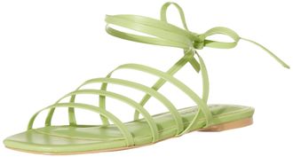Rampage Rampage Womens Athena Sandal Flat, Mint, 5 UK