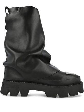 Misbhv detachable-cover chelsea boots - Black