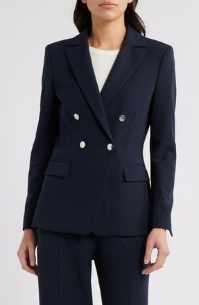 BOSS Jabilie Double Breasted Jacket in Dk Bu at Nordstrom Rack, Size 6