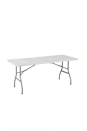 Regalos Miguel Mesas Auxiliares - Mesa Plastico Plegable Balk 180 X 70 Cm