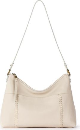 The Sak Melrose Leather Shoulder Bag in Stone at Nordstrom