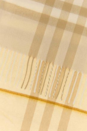 Burberry Unisex Giant Scarf Beige Cashmere