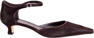Aeyde Tillie Pumps - Dames - Pumps - Bruin - 36 EU - Leer - Schoenen