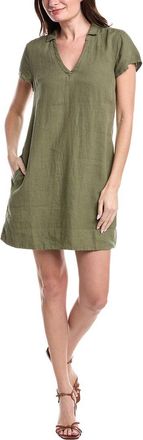 Tommy Bahama Two Palms Collared Linen Shift Dress