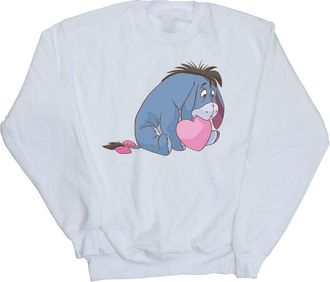 Disney Dames/Dames Winnie The Pooh Eeyore Mond Sweatshirt (Wit)