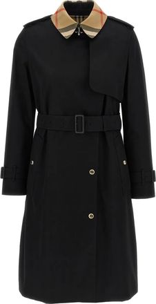 Burberry Trench con cintura - Nero