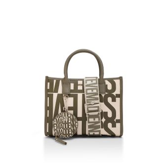 Steve Madden Womens Vision Bag Olive - Khaki Fabric - One Size